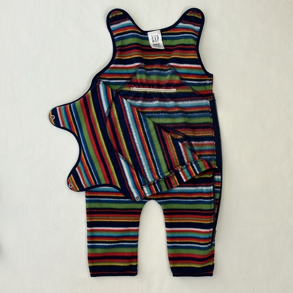 BABY GAP Fleece Romper & Hooded Jacket - Picture 7 of 9